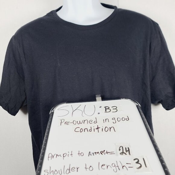 Calvin Klein Men's Black Classic Fit Short Sleeve Casual T-Shirt Size L - Picture 6 of 6